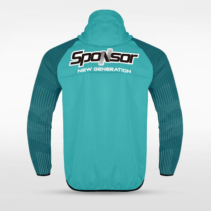 Mint Embrace Orbit Full-Zip Jacket Design