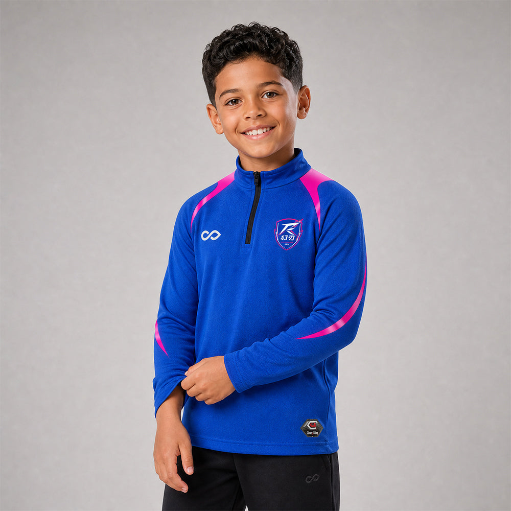 kid 1/4 Half Zip Vanta PU Series Phantblade - AS233XFHR8