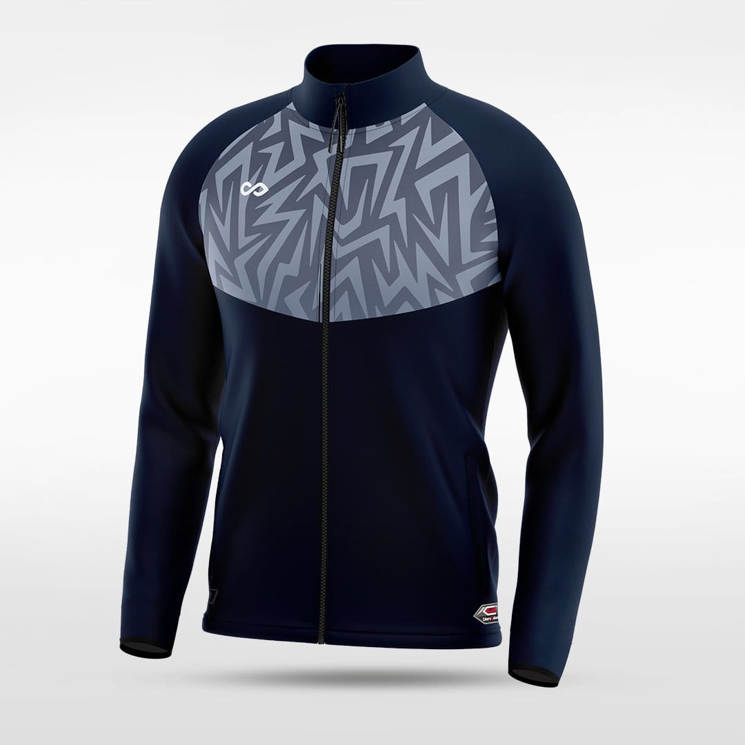 Navy Embrace Thunder Sublimated Adult Jacket