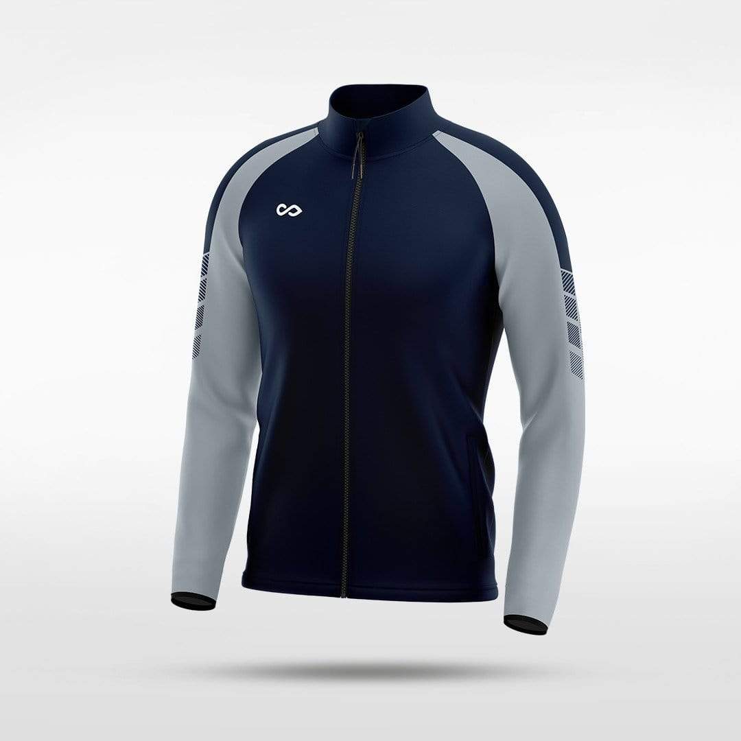 Navy Embrace Wind Stopper Full-Zip Jacket Custom 