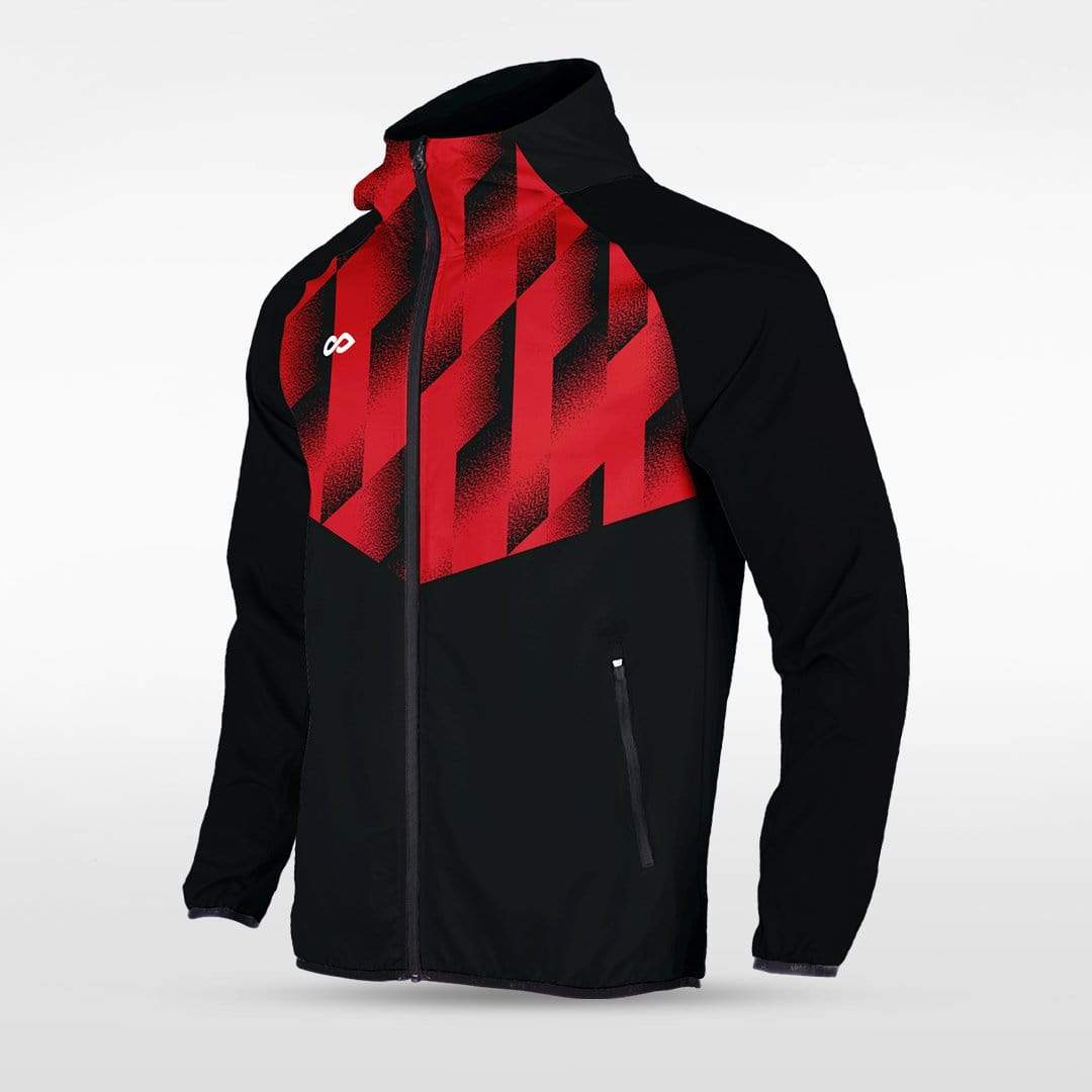 Black Light Speed Sublimated Full-Zip Jacket