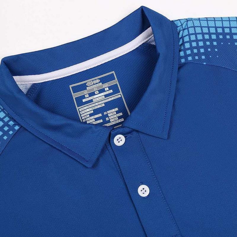 Blue Star Custom Sublimated Polo Details