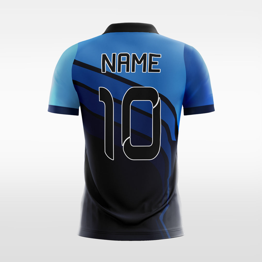 Cool Blue Split - Custom Kids Soccer Jerseys Design Online