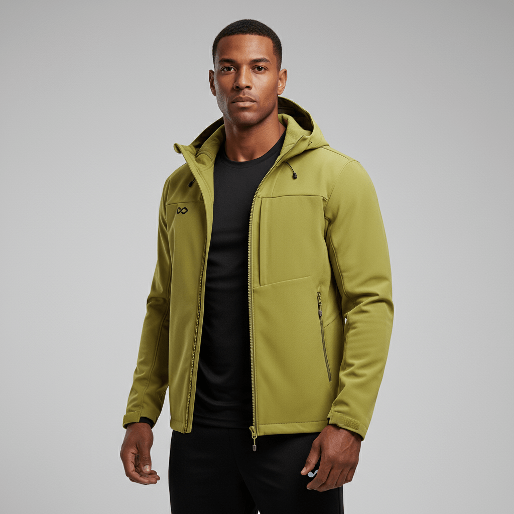 Composite Fleece Softshell Rain Jacket Vantara - ATR401GZAC3