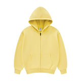 yellow zip hoodie for kids