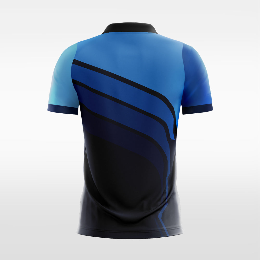 Cool Blue Split - Custom Kids Soccer Jerseys Design Online