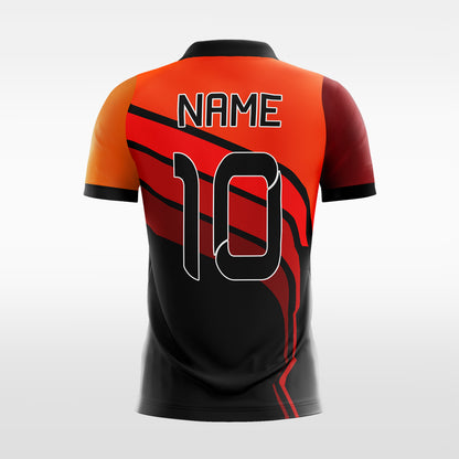 Cool Orange Split - Custom Kids Soccer Jerseys Design Online