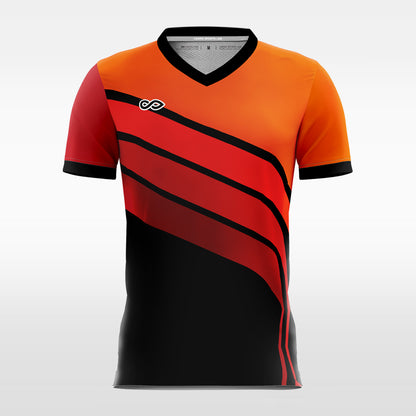 Cool Orange Split - Custom Kids Soccer Jerseys Design Online