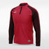 Red Embrace Wind Stopper Sublimated 1/4 Zip Top