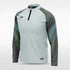 Grey Embrace Aurora Sublimated 1/4 Zip Top