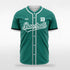 Green Sublimated Baseball Jersey