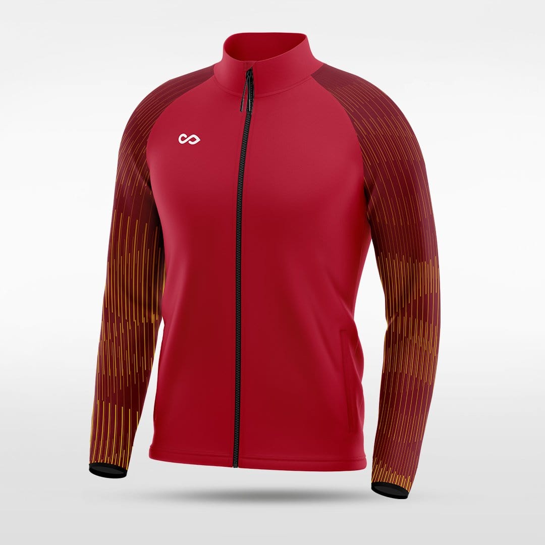 Red Embrace Orbit Full-Zip Jacket for Team