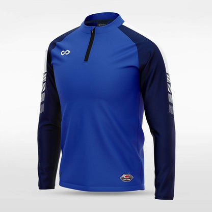 Blue Embrace Wind Stopper Custom 1/4 Zip Jersey