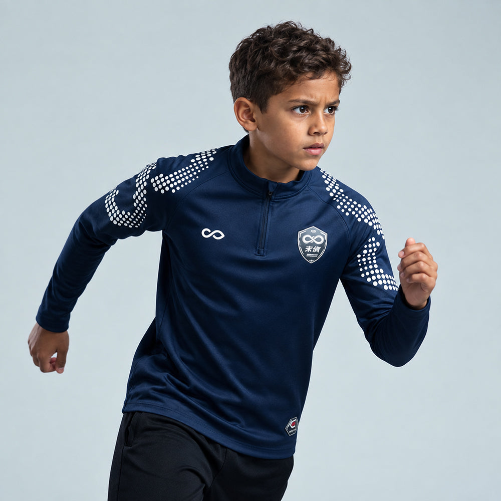 kid 1/4 Half Zip Vanta PU Series Mobrius - AS233XFMBWS8