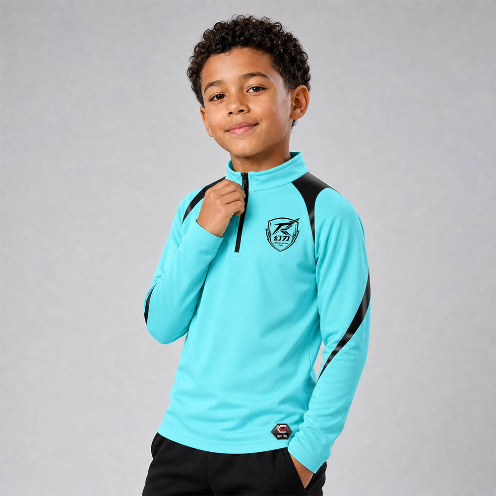 kid 1/4 Half Zip Vanta PU Series Phantblade - AS233XFHR8