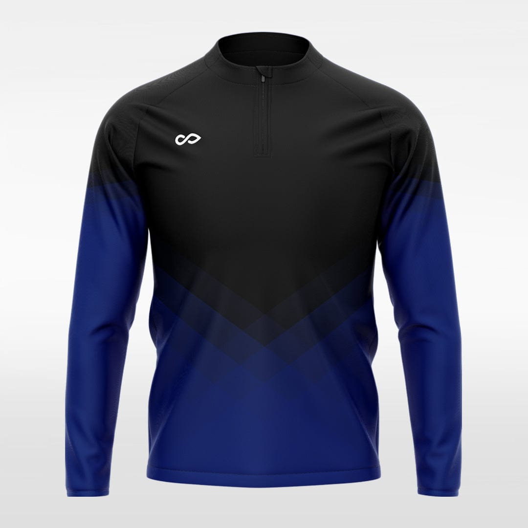 Navy Continent Men 1/4 Zip Jersey for Team