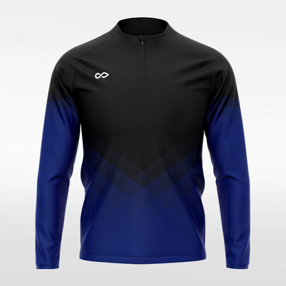 Navy Continent Men 1/4 Zip Jersey for Team