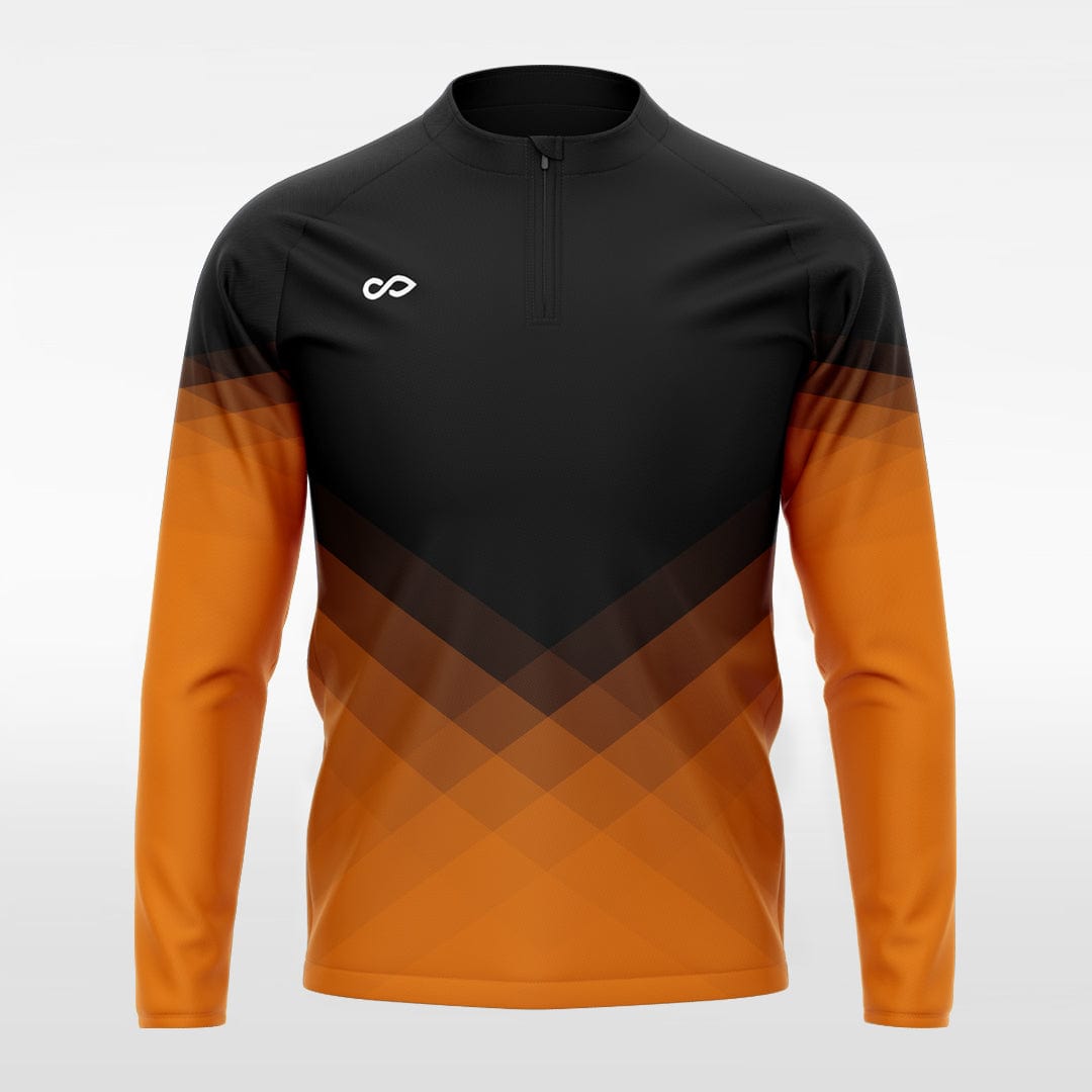 Orange Continent Custom 1/4 Zip Jersey