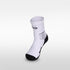 Nubara Mid-Calf Sports Socks - A17B302AGB3 white
