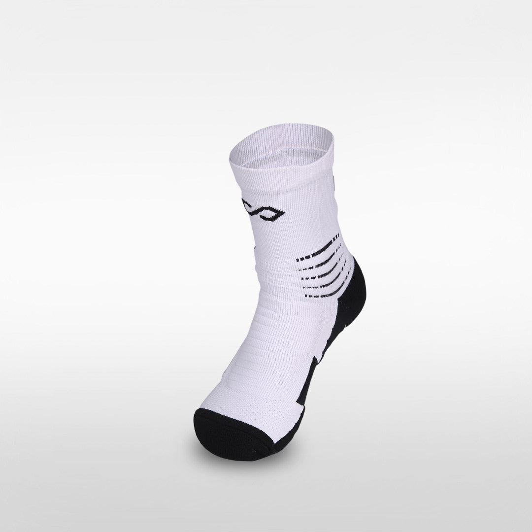 Nubara Mid-Calf Sports Socks - A17B302AGB3 white