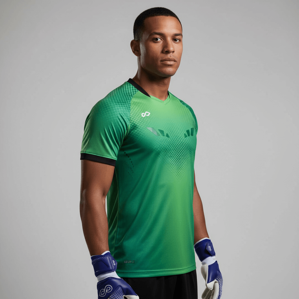 Goalkeeper Short Sleeve Jersey Piscara - A17S221ANA1 limegreen