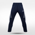 Knit Athletic Basic Pants Finara - AI253GCWJ3 navy