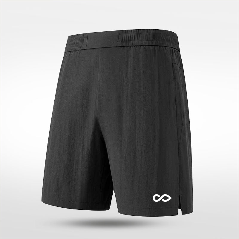 Ventara Ice Silk Sports 5 Inch Shorts - AL203ZFBS3 black