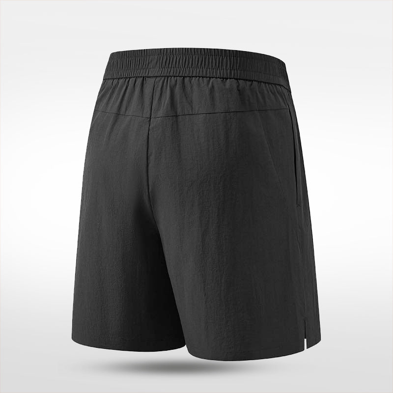 Ventara Ice Silk Sports 5 Inch Shorts - AL203ZFBS3 black