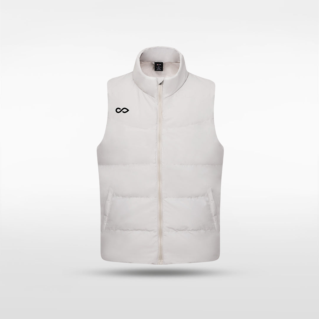 Kid  Cotton Vest Puerara - AL283AQA8 silver
