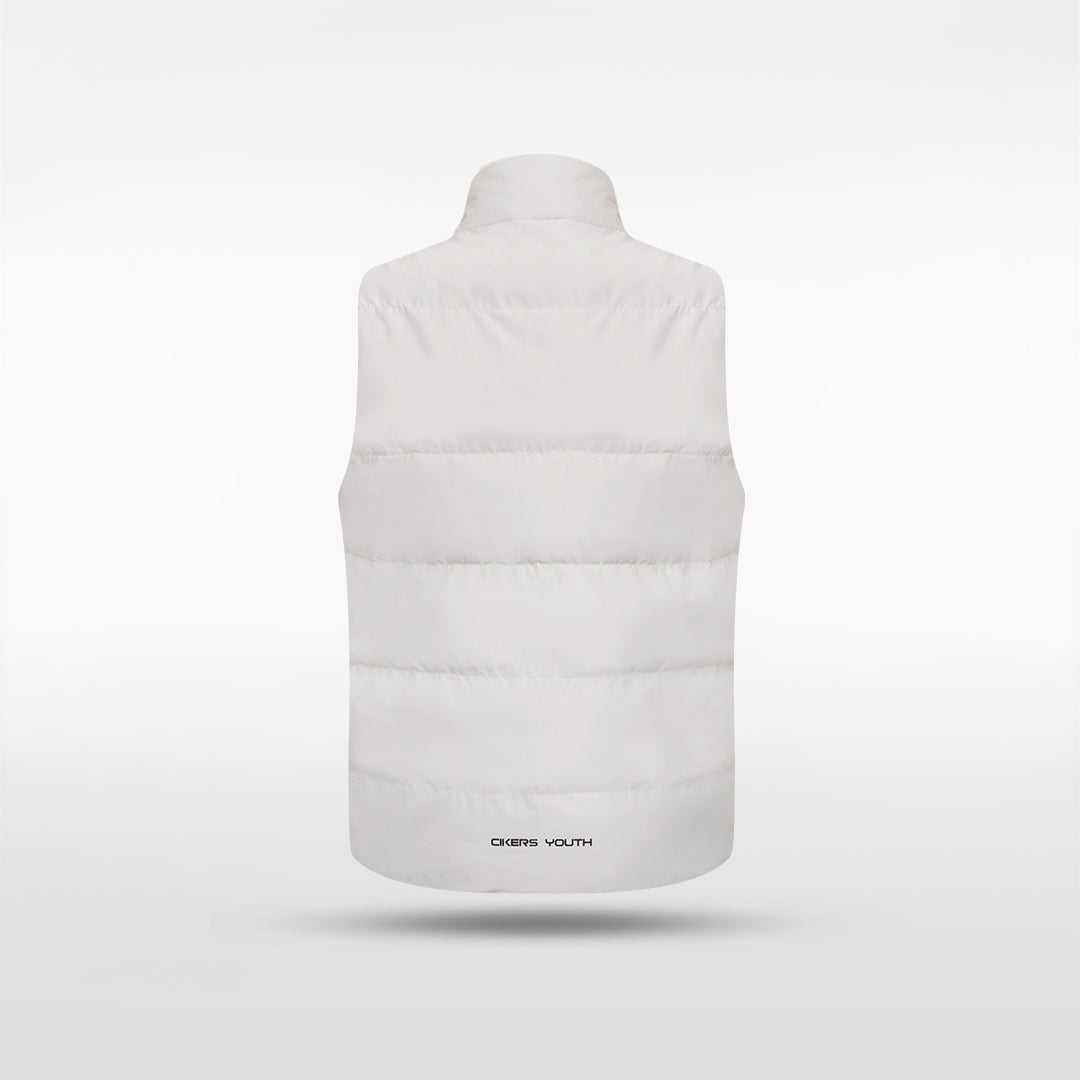 Kid  Cotton Vest Puerara - AL283AQA8 silver