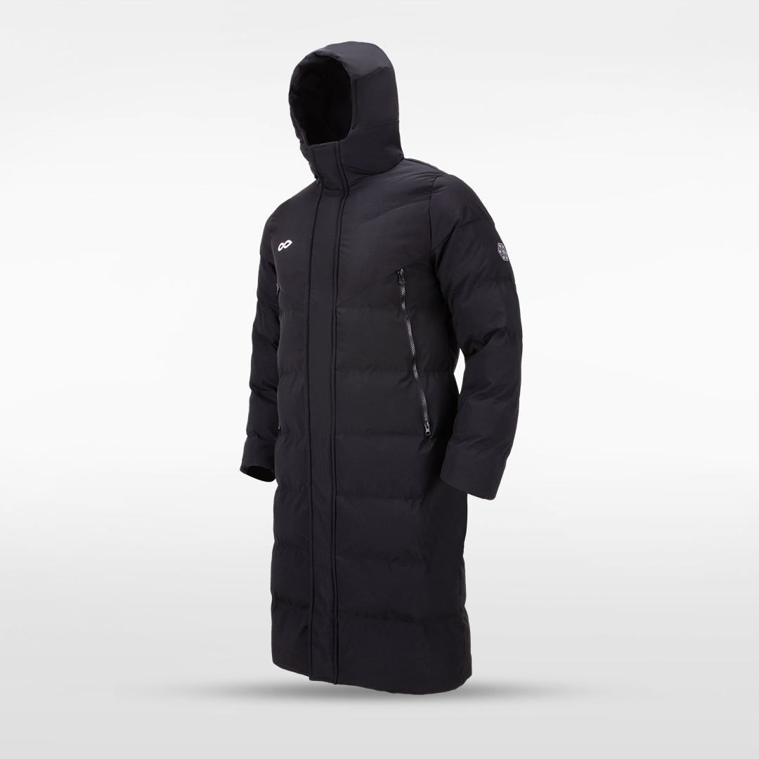 Long Cotton Padded Jacket  AI  - AL426ATZ3 black