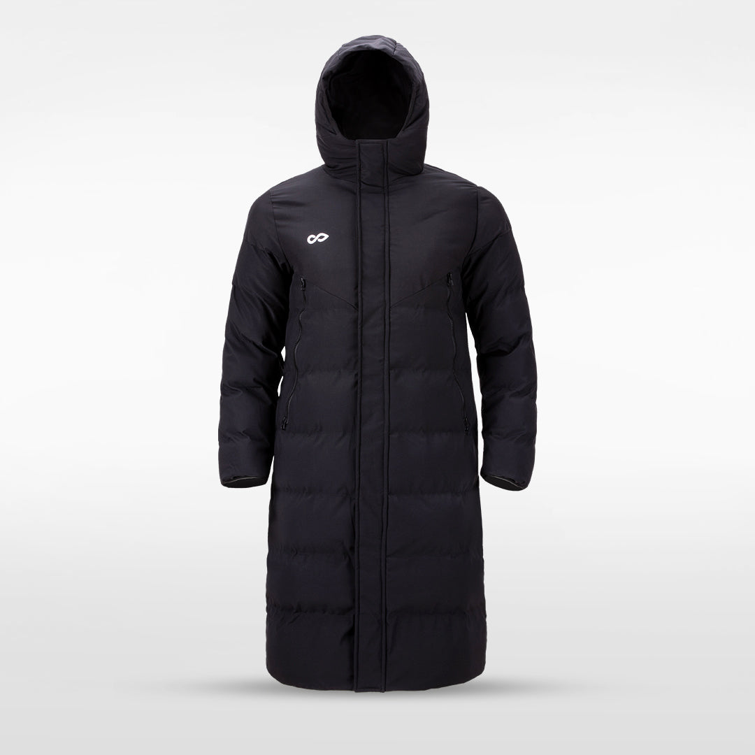 Long Cotton Padded Jacket  AI  - AL426ATZ3 black