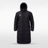 Long Cotton Padded Jacket  AI  - AL426ATZ3 black