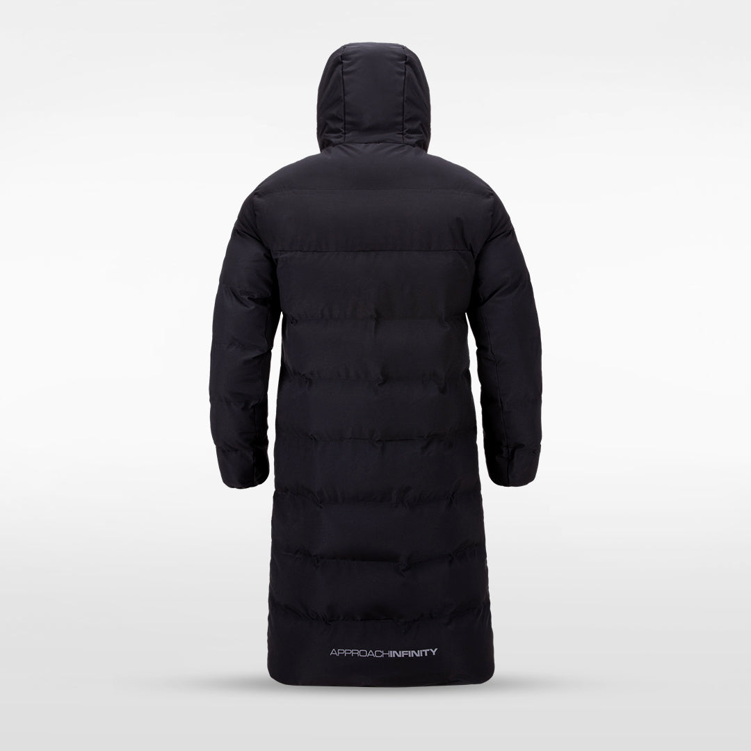 Long Cotton Padded Jacket  AI  - AL426ATZ3 black
