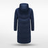 Long Padded Jacket Falara - AL426CHZ3 navy