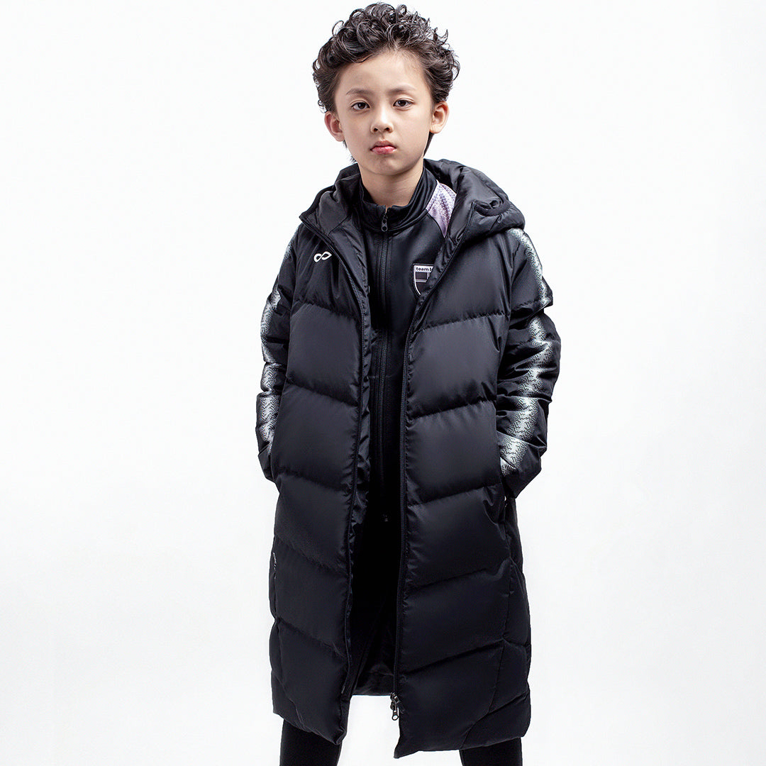 Kid Long Down Jacket Ignara - AL436ZSZ8 black
