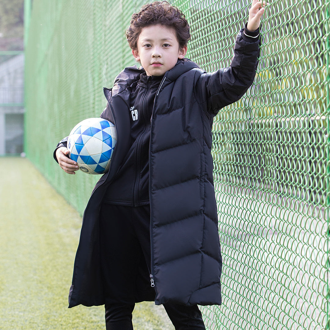 Kid Long Down Jacket Ignara - AL436ZSZ8 black
