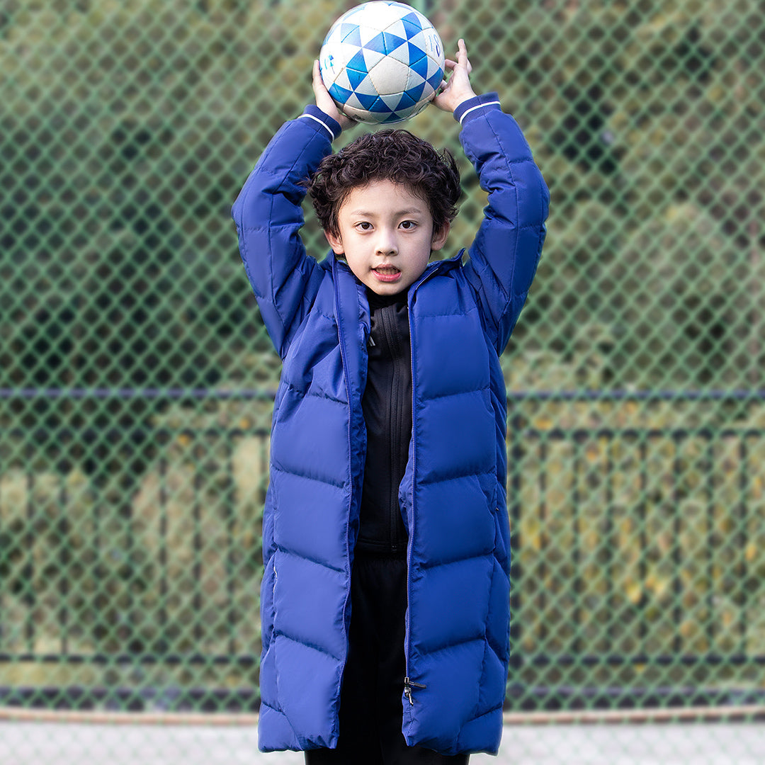 Kid Long Down Jacket Ignara - AL436ZSZ8 blue