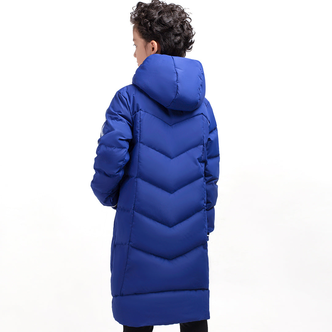 Kid Long Down Jacket Ignara - AL436ZSZ8 blue