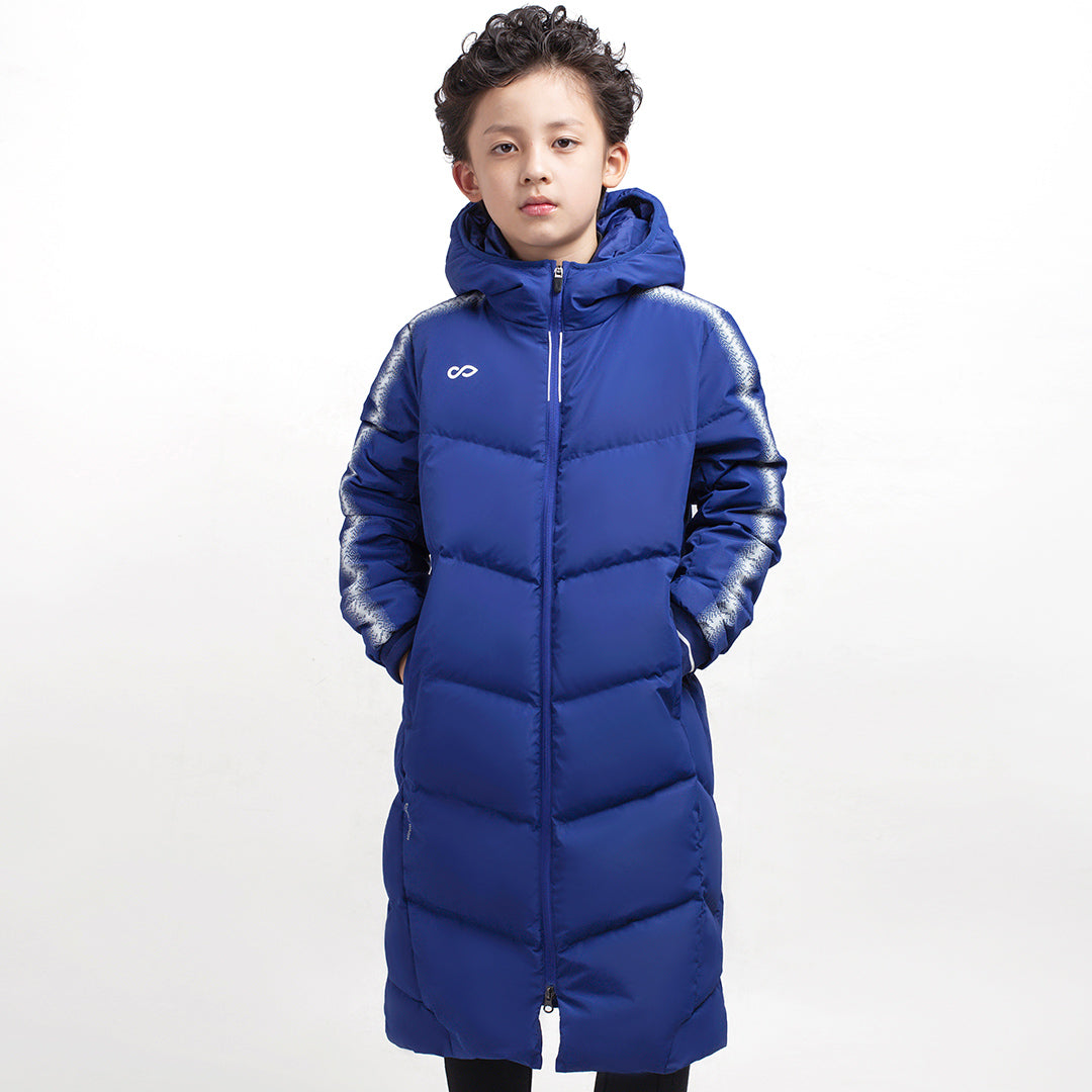 Kid Long Down Jacket Ignara - AL436ZSZ8 blue