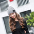 Latara Knitted Hat - AL636AKZ3 silver