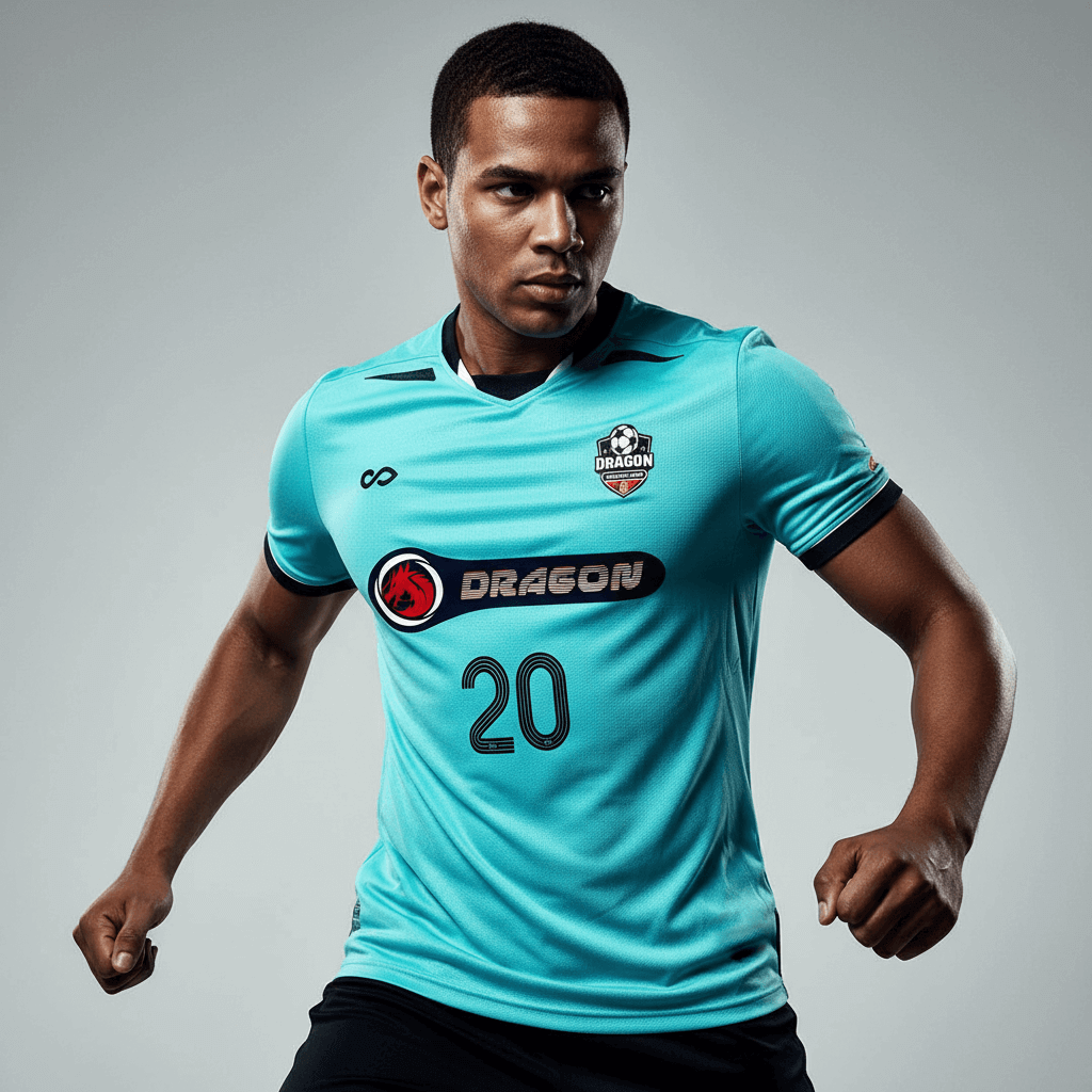 Soccer Jersey Dracvenara Gen 3 - AS201AAX3 DeepSkyBlue