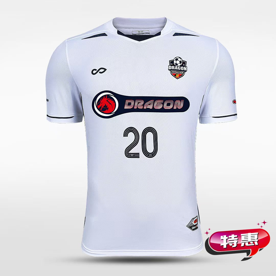 Soccer Jersey Dracvenara Gen 3 - AS201AAX3 white