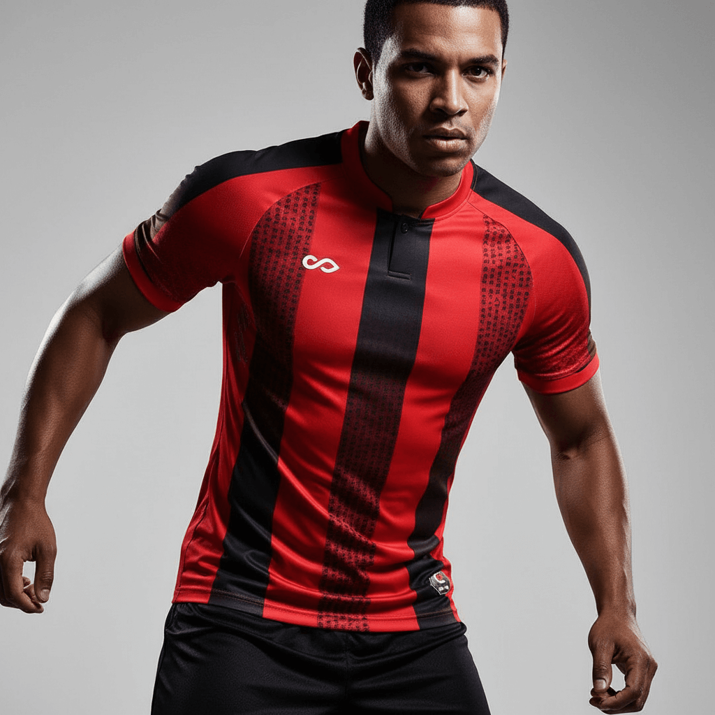 Soccer Jersey  Fiderara - AS201AHE1 red