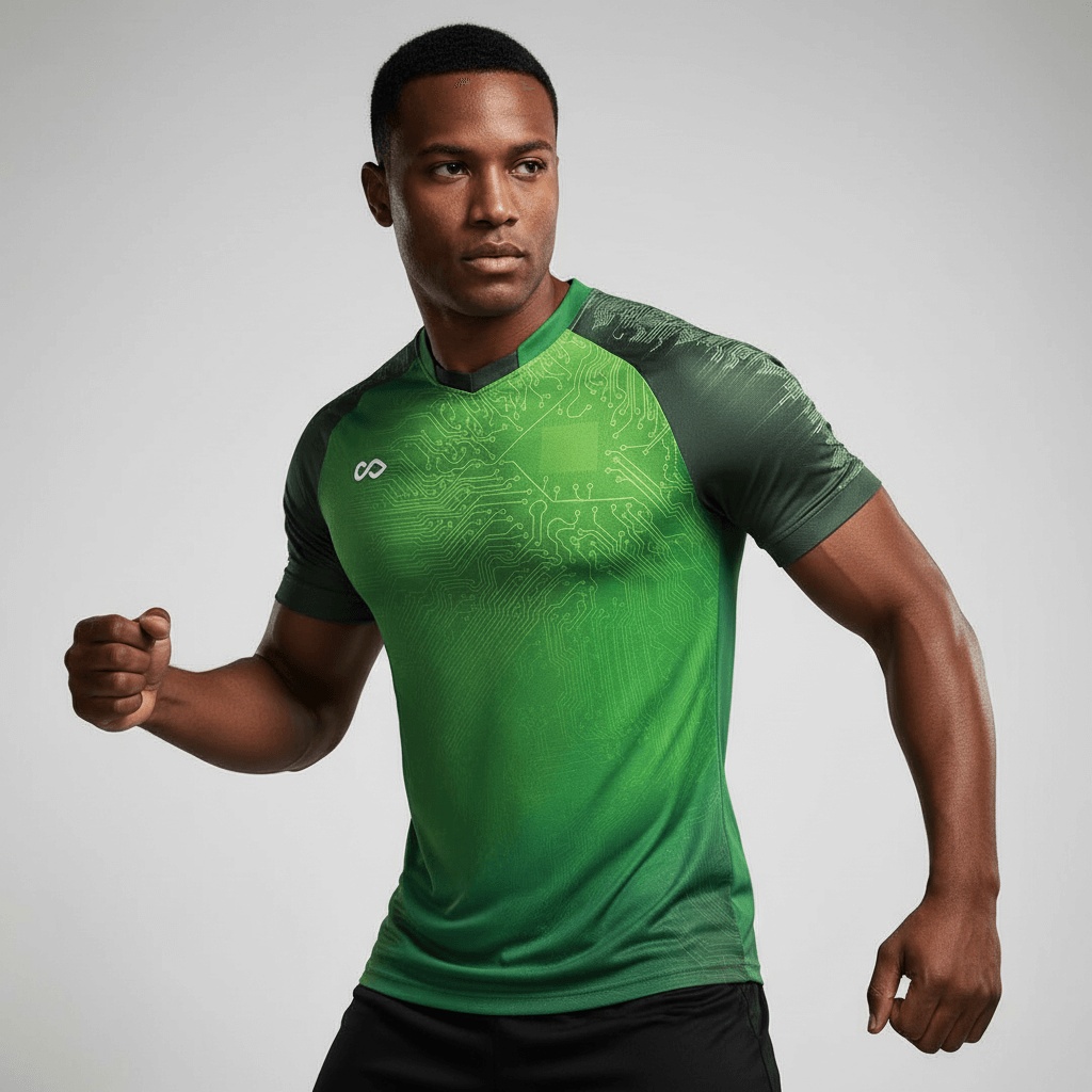 Soccer Jersey AI Servies - AS201ATZ1 darkgreen
