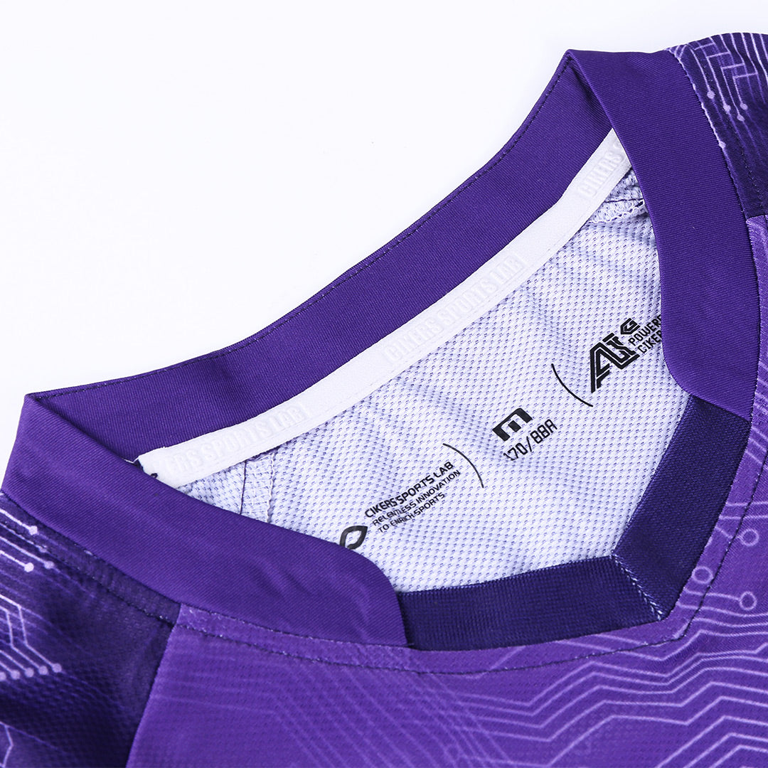 Soccer Jersey AI Servies - AS201ATZ1 darkmagenta