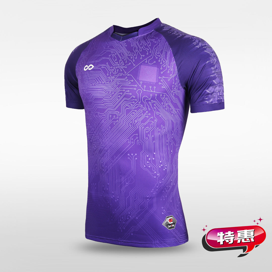 Soccer Jersey AI Servies - AS201ATZ1 darkmagenta