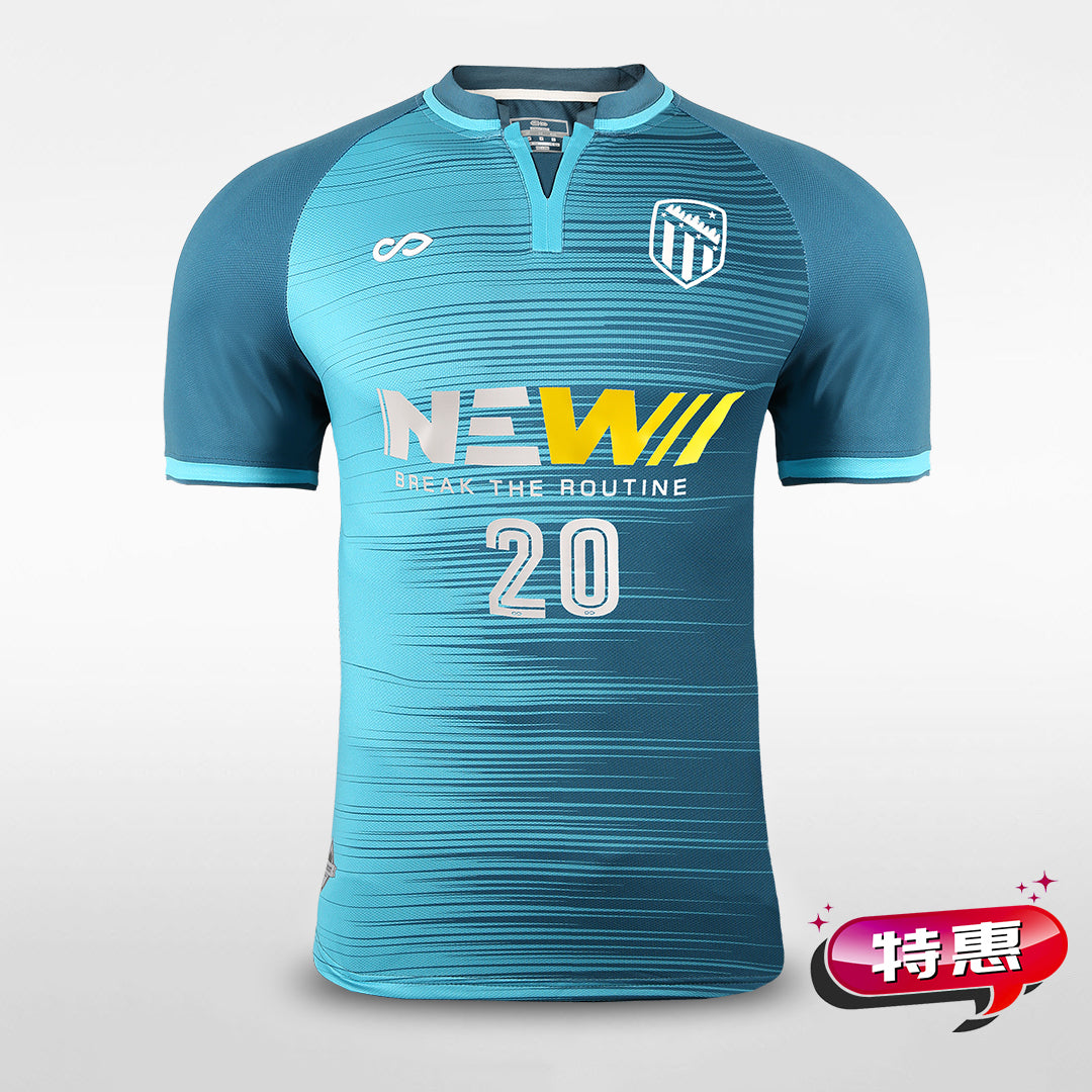 Soccer Jersey Ventara - AS201CAZ3 cyan