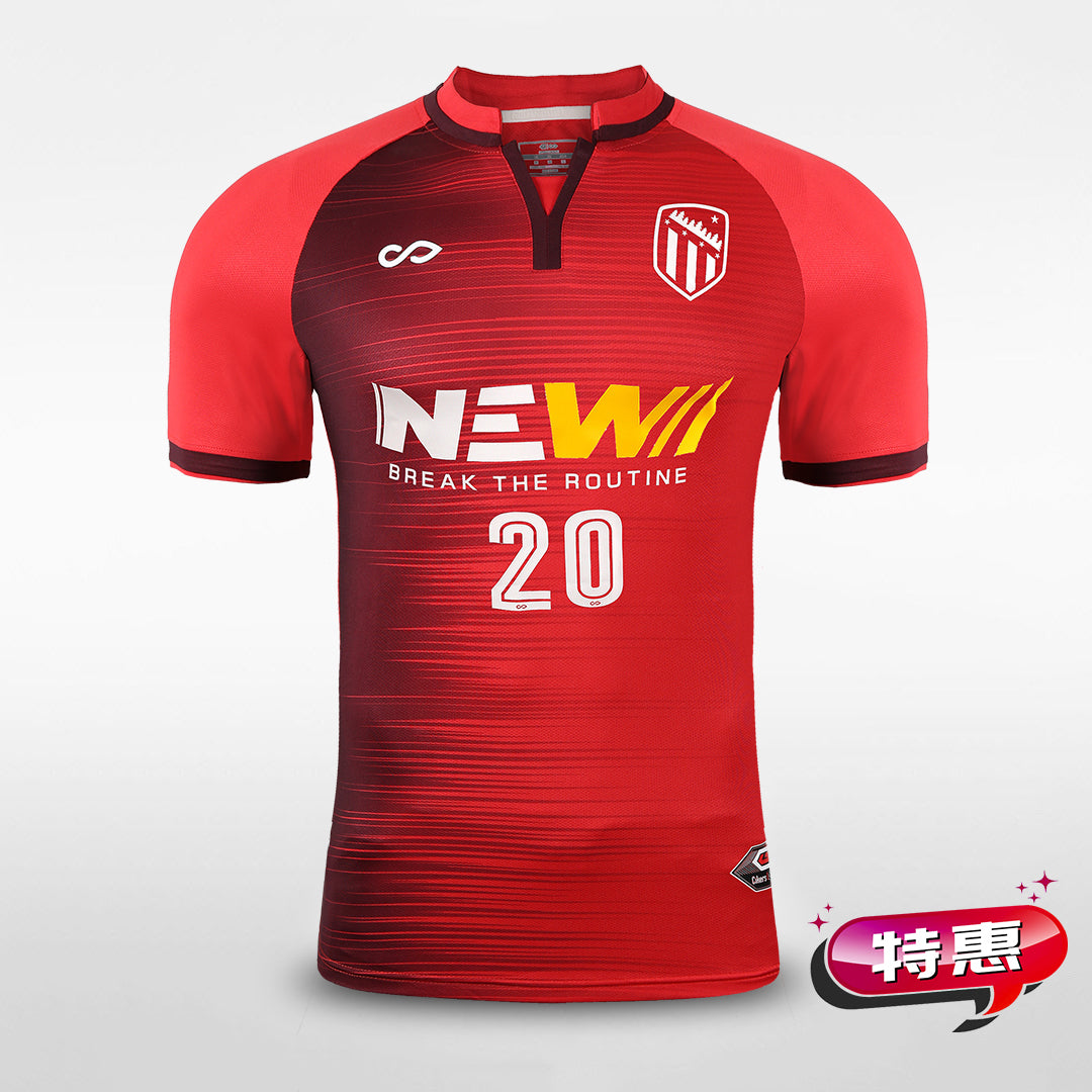 Soccer Jersey Ventara - AS201CAZ3 red