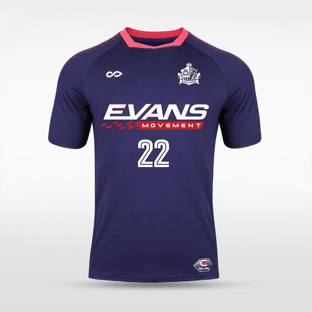 Soccer Jersey Cogitara - AS201ZEZ3 navy